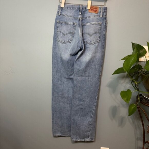 LEVI'S ‘94 Baggy Jeans. Mid Rise. 100% Cotton. Ripped Distressed. Women’s 25 - Picture 6 of 14